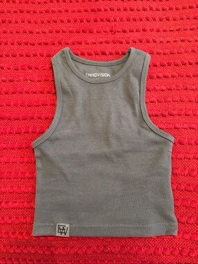 Compression tight figuring tank top